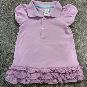 Ralph Lauren Lavender Polo Dress for Kids